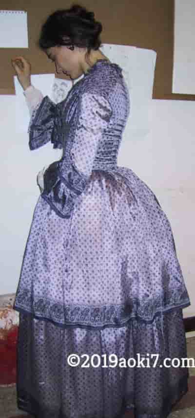 1800年代のドレスを作ってみた