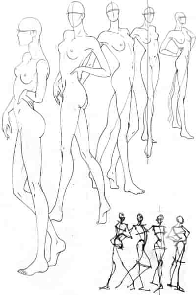 ファッションデザイン画 無料教材 初心者が最短最速で上手くなるたった一つのコツ 日本で唯一 ファッション業界で 稼ぐため のファッション史専門学校