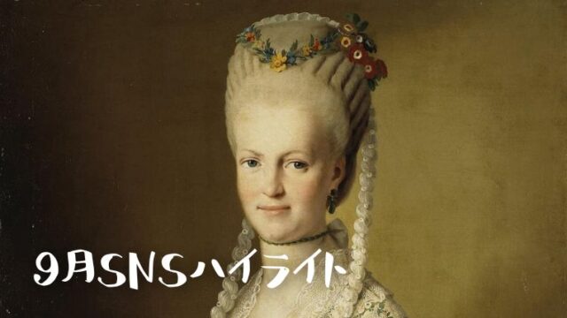 18世紀の肖像画。おさげに見える髪がレース細工で表現されている。